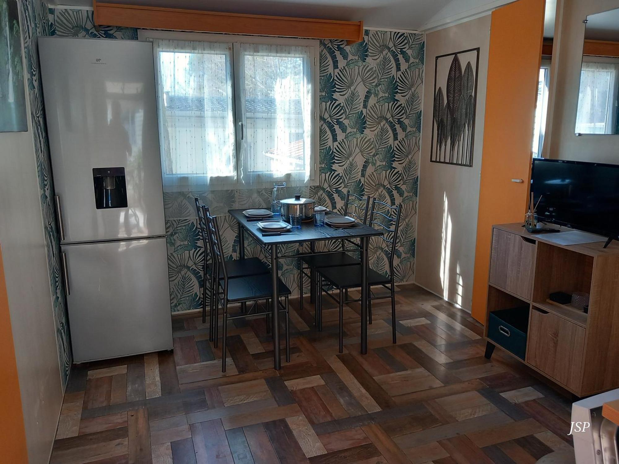 Mobilhome Les Volets Bleus Vaudreuille Exterior photo